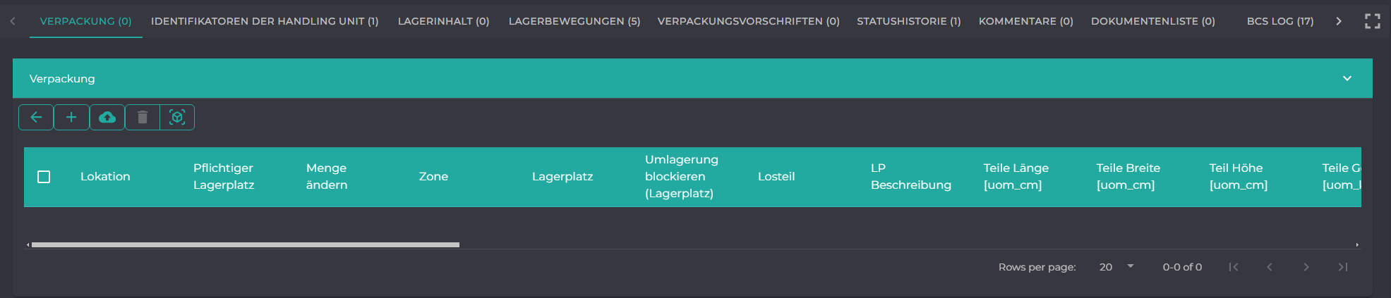 Zusätzliche Übersichten