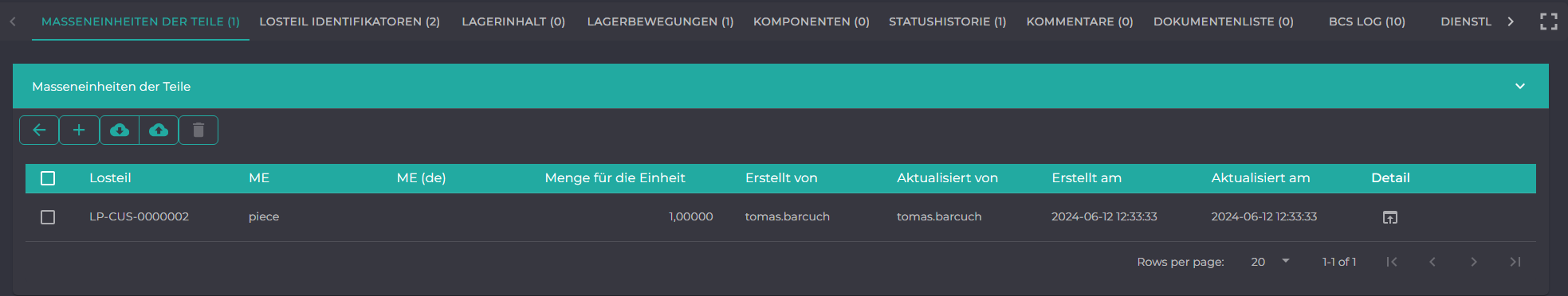 Zusätzliche Übersichten